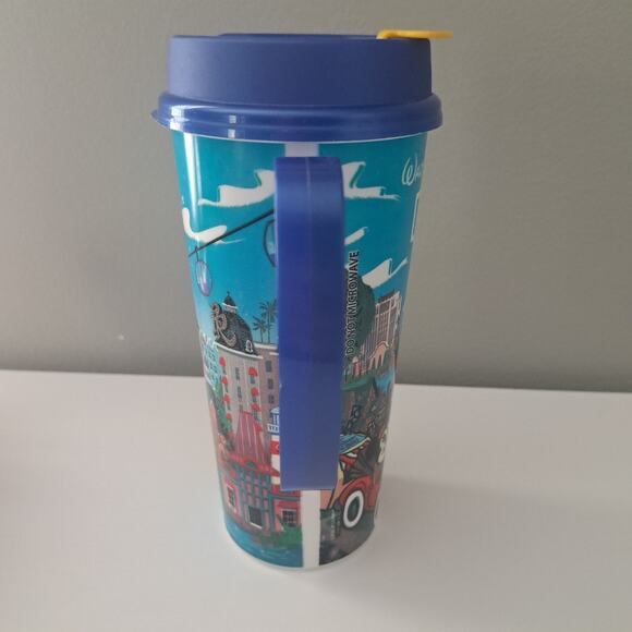 Walt Disney World 50th Anniversary Refillable Mug Resort Mug Mickey and Minnie - Picture 4 of 6